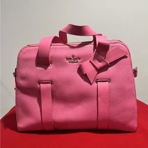 kate spade Kate Spade New York Pink Leather Satchel